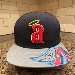 California Angels Cooperstown New Era 9Fifty Hat Cap Reflective Bill Back Strap - Picture 1 of 12
