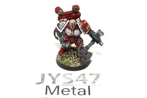 Warhammer Space Marines Blood Angels Captain Custom Metal - JYS47 - Picture 1 of 1