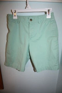 Polo Ralph Lauren Boys Size 10 Green Classic Fit 7" Inseam 5 pocket Chino Shorts - Picture 1 of 4