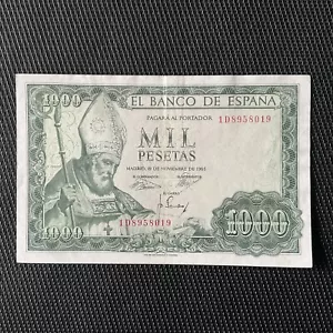 ESPAGNE: 1000 Pesetas 19/11/1965, Pick 151, SUP/XF 💥 - Imagen 1 de 3