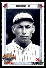 1990 TARGET DODGERS #80 EDDIE BROWN BROOKLYN DODGERS