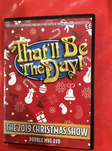 That'll Be The Day - Christmas Show 2019 - Live 2 DVD set - rare! - Picture 1 of 2