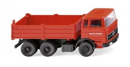 Wiking 067312 - 1/87 Hochbordkipper (MB) " Raab Karcher " - Nuovo - Immagine 1 di 1