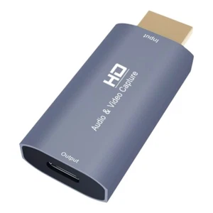 1080P HDTV to USB C Video Capture Card for Gamers Live Streaming Video Recorders - Afbeelding 1 van 8