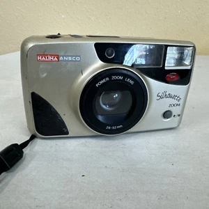 Halina Ansco Silhouette Zoom Point & Shoot Camera, 28-52mm Lense AF Flash TESTED - Picture 1 of 9