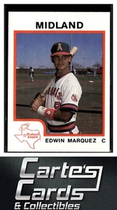 Edwin Marquez 1987 ProCards #606 Midland Angels - Picture 1 of 2