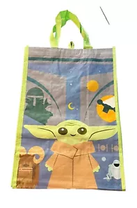 Baby Yoda Tote Bag Disney Star Wars Mandalorian Large Trick Or Treat Bag - Picture 1 of 4