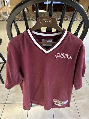 Camiseta Colección Cooperstown Mike Schmidt Philadelphia Phillies Roja Talla M Foto 1 de 4