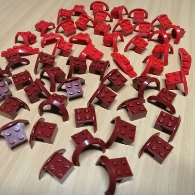 LEGO Großes Konvolut Radkästen Kotflügel rot dunkelrot / City Creator Konvolut - Bild 1 von 4