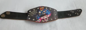 Pulsera Don - Ed Hardy Designs Cuero Joyas Coronado Vendado Gran Gato Azul - Imagen 1 de 8