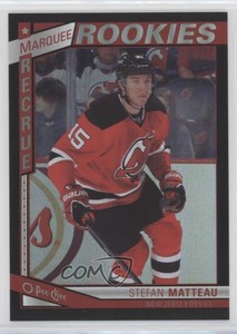 2013 O-Pee-Chee Marquee Rookies Black Rainbow Foil /100 Stefan Matteau Rookie RC