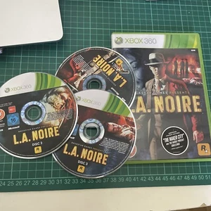 LA Noire (Xbox 360) Videospiele Wertgarantie 3 Festplatten (ohne Handbuch) guter Zustand - Bild 1 von 6