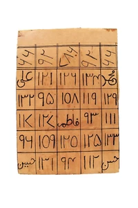Antique Dawoodi Bohra's Islamic Calligraphy Arabic Quran Tawiz Tabiz Printed" 4 - Picture 1 of 3