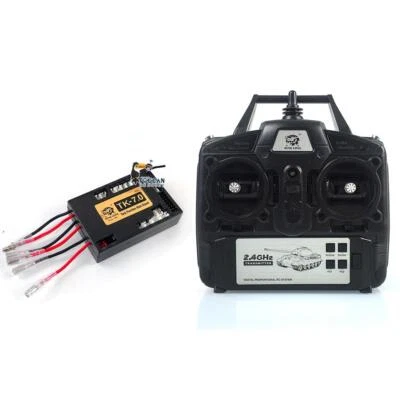 Henglong 1/16 RC Tank 2.4Ghz 7.0 Generation Transmitter Main Board Bind Wire - Image 1 of 4
