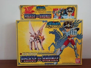 Chevaliers du Zodiaque Saint Seiya Pegasus V2 Pegase de bronze Bandai 1988 FR - Imagen 1 de 18