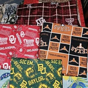 Oklahoma University Sooners & Baylor Bears University, Texas Uni, Tx ATM Fabrics - Picture 1 of 12