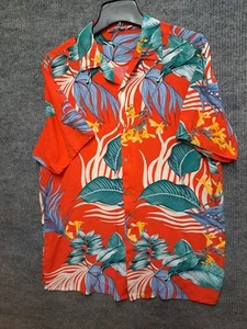 camicia uomo alex vando tropical hawaiana L SS rayon - Foto 1 di 6