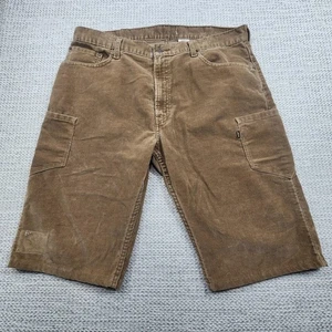 Pantalones Cortos Levis 559 Para Hombre 40 Pana Carpintero Relajado Recto Ropa de Trabajo Personalizado - Imagen 1 de 13