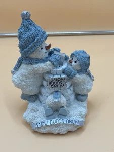 Snow Buddies Figur Zugabe Gruppe 1999 Snow Budds Only ohne Karton Schneemann Winter - Bild 1 von 9
