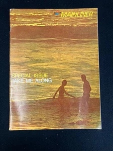 REVISTA A BORDO MAINLINER DE UNITED AIRLINES, 9/1968, EDICIÓN ESPECIAL, LLÉVAME CONTIGO - Imagen 1 de 6