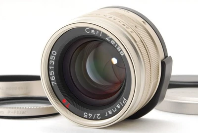 [Excelente COMO NUEVO] Contax Carl Zeiss Planar T* 45 mm F/2 G1 G2 de JAPÓN - Imagen 1 de 4