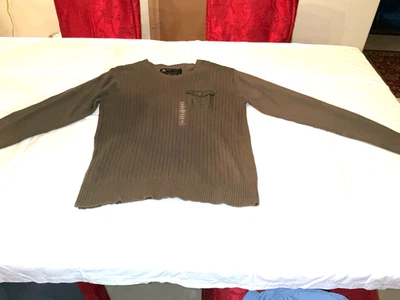 Suéter Marc Ecko Corte y Costura Tesoros Mortales Verde Para Hombre Talla 2XL Nuevo Foto 1 de 4