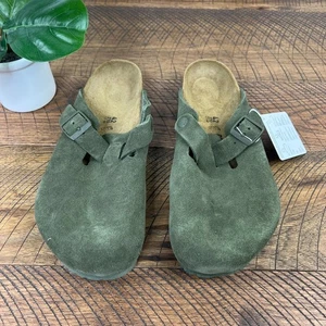 BIRKENSTOCK 9 Boston Clog Herren 9 Thymian Green Colorway - Bild 1 von 7