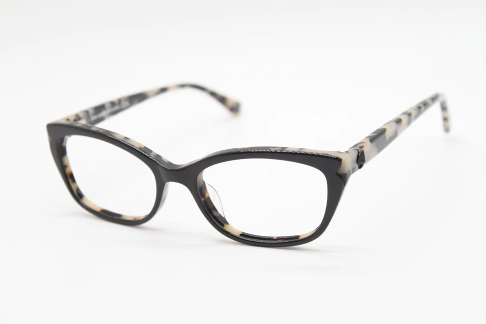 NOVO ÓCULOS KATE SPADE NEW YORK ARABEL TCB TARTARUGA PRETA AUTÊNTICO 49-17 - Imagem 1 de 4