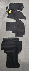 WeatherTech Floor Liner Mats Ram 1500 2021 1st & 2nd Row Black - Picture 1 of 10