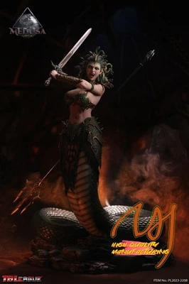 NEW TBLeague PL2023-220B Greek Mythology Medusa - Golden 1/6 ACTION FIGURE - Image 1 of 4
