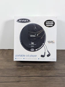 Reproductor de CD personal portátil Jensen CD-120 compacto 120 SEC antideslizante - Imagen 1 de 9