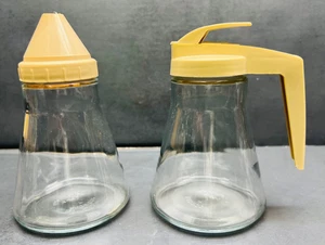 2er Set Androck Gläser Zucker und Sirup Kunststoff Tops - Bild 1 von 20