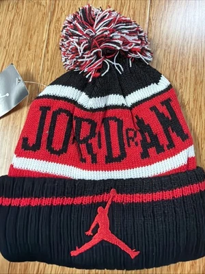 Jordan Gorro Tejido Bordado Unisex Adulto Invierno Cálido Sombrero Foto 1 de 2