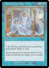 MENTAL DISCIPLINE ~mtg EX-NM Urza's Destiny Com x4