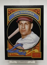 2014 PANINI GOLDEN AGE ENOS SLAUGHTER BLACK BORDER 1/1  #55