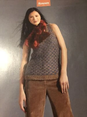Rowan knitting pattern contemporary vest - Image 1 of 3