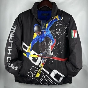Polo Ralph Lauren Men's Alpine Down Jacket Puffer Coat Ski Skier Skiing 92 - XL - Picture 1 of 23