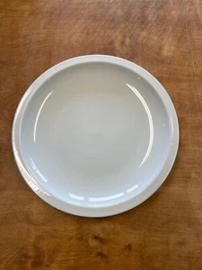 Pottery Barn DU JOUR Large Dinner Plate 10 1/4" White Rim 1 ea   1 available - Bild 1 von 3