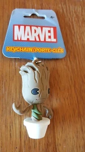 Marvel Groot Figural Rubber Key Chain Anime Manga NEW - Picture 1 of 2