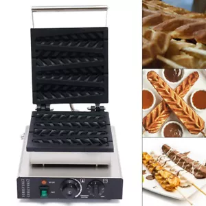 Electronic Commercial Electric Waffle Stick Baker Machine Waffle Maker - Picture 1 of 12