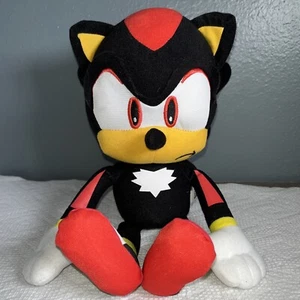 Shadow the Hedgehog Plush 12" Stuffed SEGA Licensed Toy - Picture 1 of 4