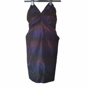 AllSaints Size 4-6 Dress Corset Cocktail Party Strapless Prom Iridescent Freja - Picture 1 of 13