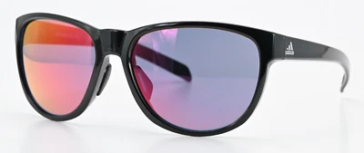 Gafas de sol ADIDAS Wildcharge A425 00 6050 ovaladas negras brillantes deportivas ligeras M Foto 1 de 4