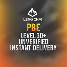 League of Legends PBE Account | Level 30 | Unverified | Lifetime Warranty 🔥
