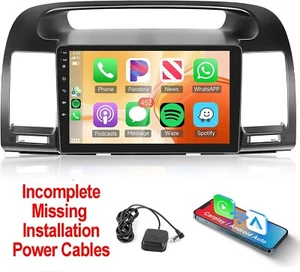 9" Android Para Toyota Camry 2000-2006 Apple CarPlay Coche Estéreo Radio GPS Navegación FM - Imagen 1 de 22