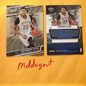 ANTHONY DAVIS #3 PELICANS MVP Star 2016 Panini National VIP Gold Chrome Base - Picture 1 of 1