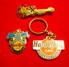 3 Philadelphia Hard Rock Cafe Eddie Cochran Gretsch Guitar and Liberty Bell Pins