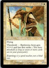 Battlewise Aven Magic The Gathering Judgement Card Light Play