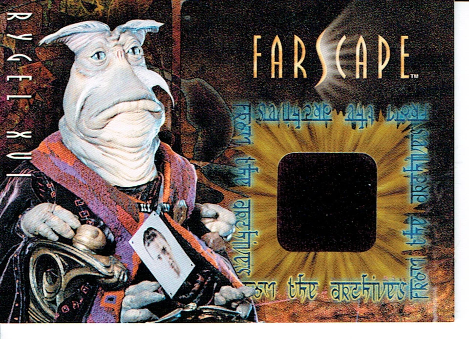 FARSCAPE SEASON TWO COSTUME CARD CC5 RIGEL XVI - Image 1 of 1