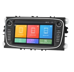 7" Android8.1 Car Stereo Radio GPS Multimedia Player For Ford Focus S-Max Mondeo - Picture 1 of 24